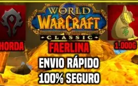 1.000 GOLD OURO - WOW CLASSICO - FAERLINA HORDA