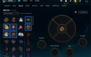 Conta ouro 4 com 38 Champs e 4 Skins