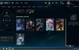 Contas Smurfs LOL