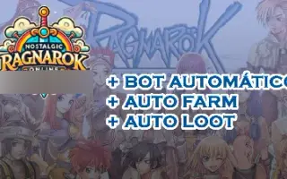 Bot Ragnarok (Edda/SkalRO/Nostalgic) - AUTO FARM / AUTO LOOT