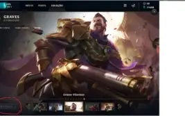 conta league of legends unranked e ouro na  season 6 e 7
