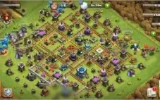 CLASH OF CLANS CV13. CAMPEÃ FULL, TROPAS FULL