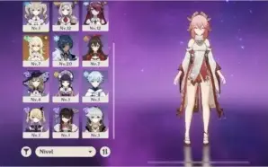 Ar11. Yae miko + albedo