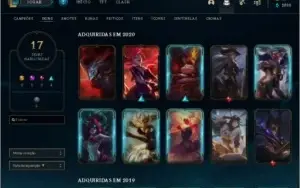 Conta lol plat 4 md3 + plat 4 tft + valorant plat 2 e skin