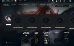 Conta Unranked com 75 Champs e 88 Skins ( MAIN SUPORTE )