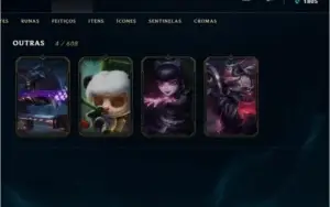conta lol level 30 unranked