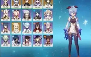 GANYU + XIAO + ZHONGLI + KEQING