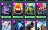 conta clash royale levle 12 ( varias  cartas full )