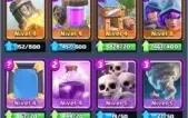 conta clash royale levle 12 ( varias  cartas full )