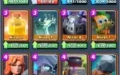 conta clash royale levle 12 ( varias  cartas full )