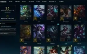 conta league of legends main jungle