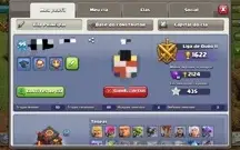 CLASH OF CLANS CV10 EXCELENTE 2,7K DE GEMAS; (FOTO ANTIGA)