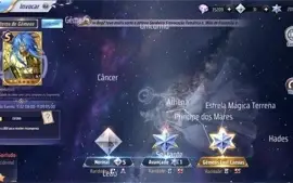 SAINT SEIYA AWAKENING -INICIANTES COM GEMAS AVANÇADAS