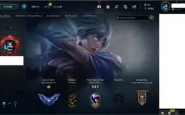 Conta ex mestre elo atual Diamante 4