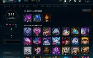 Conta ex mestre elo atual Diamante 4