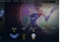 Conta Diamante 2 lv 72  55 champ  11 skins "ex mestre 2022"