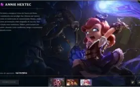 Conta lol 104 SKINS (ANNIE HEXTEC INCLUSO) 10 RUNAS OURO II