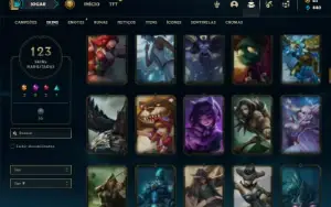 Esmeralda com 3 Raras: Corki Ovni, Kayle Juiza e Rammus Rei