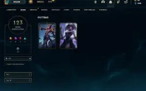 Esmeralda com 3 Raras: Corki Ovni, Kayle Juiza e Rammus Rei
