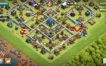Clash Of Clans CV12 5 construtores, Herois LVL: 47,51 e 22
