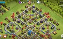 Clash Of Clans CV12 5 construtores, Herois LVL: 47,51 e 22