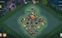 Clash Of Clans CV12 5 construtores, Herois LVL: 47,51 e 22