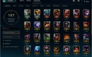 Conta Platina IV LoL Lvl 112