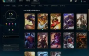 Conta Platina IV LoL Lvl 112