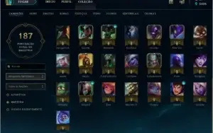 Conta Platina IV LoL Lvl 112