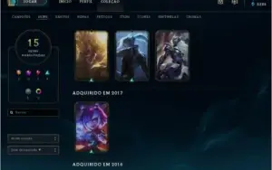 Conta Platina IV LoL Lvl 112