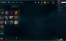 Conta League of Legends - Ouro 2 - 148 campeoes e 157 skins