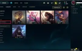 Conta League of Legends - Ouro 2 - 148 campeoes e 157 skins