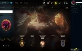 Conta League of Legends - Ouro 2 - 148 campeoes e 157 skins