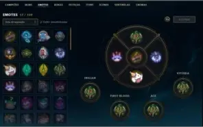Conta de lol ouro