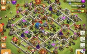 CONTA CLASH OF CLANS CV 12