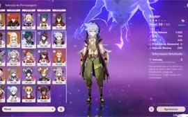AR57 - AYAKA;YAE MIKO;EULA;ZHONGLI;CHILDE +  5 ARMAS T5