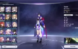 Honkai Star Rail  Jing Yuan + Seele + Bronya+Bailu+ Gepard++