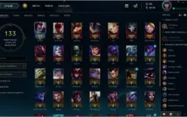 Conta League Of Legends / +20 Skins +40 Champs / Unranked