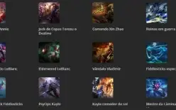 Conta Com Tiven Campeonato 2012 , 213 Skins Lvl 441