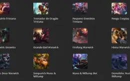 Conta Com Tiven Campeonato 2012 , 213 Skins Lvl 441