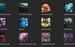 Conta Com Tiven Campeonato 2012 , 213 Skins Lvl 441
