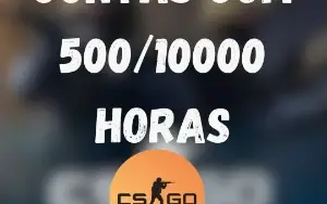 Csgo Contas 🔥 500/2000 Horas