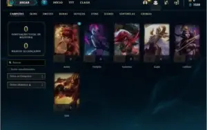 Conta lv 17 com Kayle Juiza no servidor BR