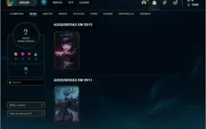 Conta lv 17 com Kayle Juiza no servidor BR