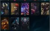 Conta de League of Legenda ouro 3, 47 pdl nivel 92