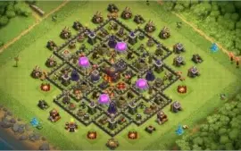 Conta Clash Of Clans - C10 semifull - 1k600 gemas