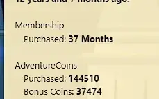 Conta de AQW 13 ANOS - Adventure Quest World