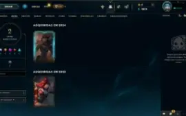 2 Contas de League of legends