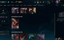 2 Contas de League of legends