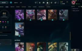 Conta LoL Gold 4 muitas skins